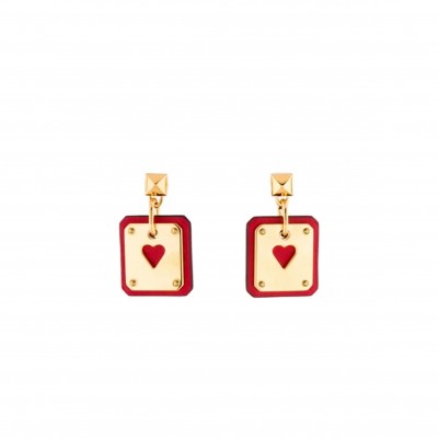 HERMÈS AS DE COEUR DROP EARRINGS 
